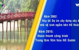 Nhiều dự án quanh Hồ Hoàn Kiếm bị tạm dừng hoặc hủy bỏ