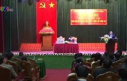 Phó Thủ tướng Vương Đình Huệ tiếp xúc cử tri Hà Tĩnh