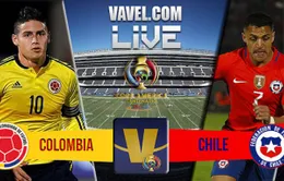 Bán kết Copa America 2016, Colombia – Chile: Tìm đối trọng của Argentina (7h, 23/6)