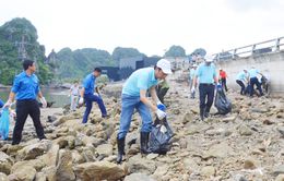 Quảng Ninh: Ra quân làm sạch ven bờ Vịnh Hạ Long