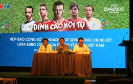 Chỉ VTV được phép khai thác video trận đấu EURO 2016