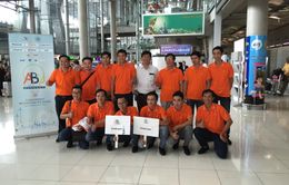 Đội tuyển Robocon Việt Nam sẵn sàng trước buổi thử sân tại ABU Robocon 2016