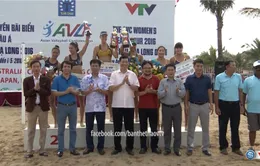 Đội Australia 1 đăng quang Giải bóng chuyền bãi biển nữ châu Á 2016