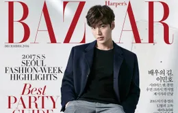 Ngất lịm với vẻ điển trai của Lee Min Ho trên trang bìa tạp chí Harper's Bazaar