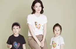 Dân mạng trầm trồ vì mẹ con Lee Young Ae