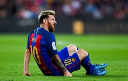 Barcelona mất Messi gần một tháng vì chấn thương