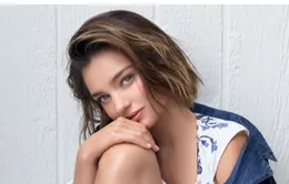 Miranda Kerr trẻ trung với mái tóc ngắn cá tính