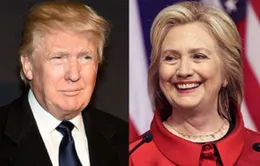 Bầu cử Tổng thống Mỹ: Bà Hillary Clinton và ông Donald Trump tạm dẫn đầu