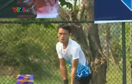 Giải quần vợt nam toàn quốc: Phạm Minh Tuấn dễ dàng lọt vào tứ kết