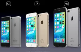 Ngắm trước thiết kế của iPhone SE, iPhone 7 và iPhone Pro trước giờ G