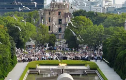 Tưởng niệm 71 năm vụ ném bom nguyên tử xuống Hiroshima