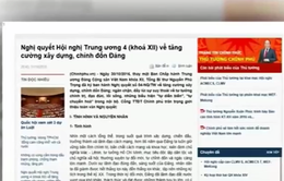 Suy thoái trong Đảng đã được nhận diện rõ hơn