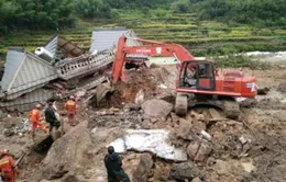 Lở đất nghiêm trọng tại Trung Quốc, 8 người thiệt mạng