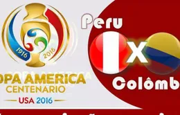 Tứ kết 2 Copa America 2016, Peru – Colombia: Rửa hận cho Brazil (7h, 18/6)