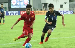 VCK U16 châu Á 2016: U16 Việt Nam thua U16 Nhật Bản 0-7