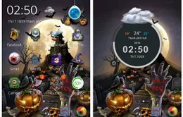 “Hóa trang” cho smartphone để đón Halloween với bộ giao diện cực độc đáo