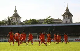 Buổi tập thứ hai của ĐT Việt Nam tại Yangon: Tuấn Anh vẫn ở chế độ chờ