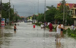 Quảng Bình mưa lớn, nước lũ lên nhanh