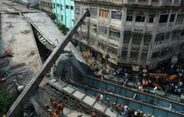 Ấn Độ: Bắt 5 quan chức trong vụ sập cầu vượt