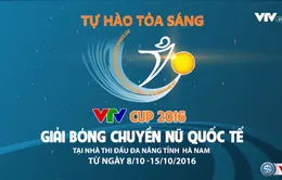 Lịch thi đấu và tường thuật trực tiếp Giải Bóng chuyền nữ Quốc tế VTV Cup 2016 - Tôn Hoa Sen