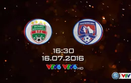 Lịch thi đấu và trực tiếp vòng 16 V.League 2016: Tâm điểm B. Bình Dương – Than Quảng Ninh