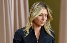 CHÍNH THỨC: Sharapova bị cấm thi đấu 2 năm vì sử dụng doping