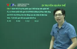 Ôn tập môn Sinh học: Di truyền quần thể