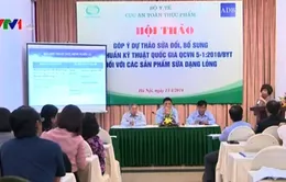 Bộ Y tế siết chặt quy chuẩn sữa