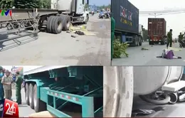 Hiểm họa tai nạn từ xe container tại Bình Dương