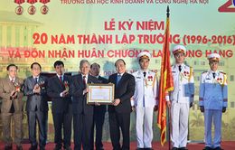 Thủ tướng dự lễ kỷ niệm 20 năm thành lập trường Đại học Khoa học và Công nghệ Hà Nội