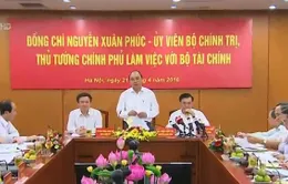 Thủ tướng làm việc với Bộ Tài chính