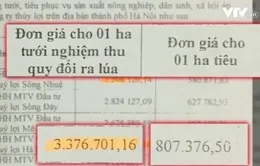 Người dân chịu ảnh hưởng lớn khi chuyển thủy lợi phí sang giá dịch vụ