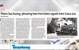 Tìm kiếm phi công, máy bay CASA 212 và SU-30MK2 - nhiệm vụ quan trọng nhất hiện nay