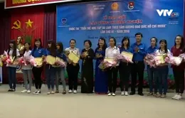 Trao giải cuộc thi "Tuổi trẻ học tập và làm theo tấm gương đạo đức Hồ Chí Minh”