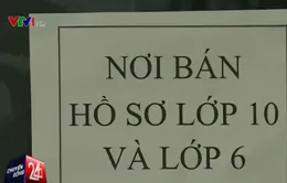 Hàng nghìn hồ sơ xét tuyển đầu cấp được bán ra ở Hà Nội