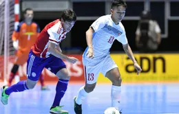 Thua đậm Paraguay, ĐT Futsal Việt Nam nuôi mộng cầm hòa Italy