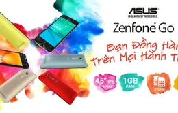 Đa sắc màu, giá tốt cùng ASUS ZenFone Go phiên bản mới