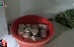 Bình Thuận phát hiện cở sở chế biến giò chả trộn chất gây ung thư