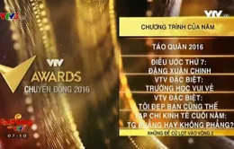 Café Sáng với VTV3: Hấp dẫn những thông tin về VTV Awards, SV 2016