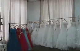Độc đáo ngân hàng váy cưới từ thiện tại Jordan