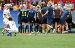 Olympic Rio 2016: ĐT nữ Thụy Điển bất ngờ đánh bại ĐKVĐ ĐT Mỹ