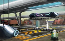 Thử nghiệm hệ thống vận tải Hyperloop siêu tốc chạy trên đệm không khí