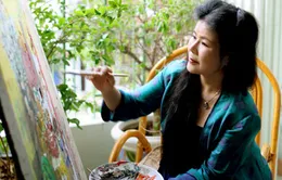 Nét Việt trong tranh của họa sĩ Việt kiều Văn Dương Thành