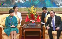 Thủ tướng Nguyễn Xuân Phúc tiếp Hội hữu nghị Trung - Việt