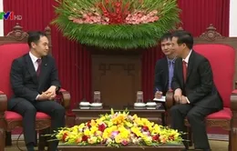 Đồng chí Võ Văn Thưởng tiếp Trưởng Ban Thanh niên Đảng Dân chủ Tự do Nhật Bản