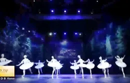 Vũ công nhí Việt Nam tham gia vở ballet "Kẹp hạt dẻ"