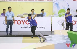 Vòng loại Robocon phía Bắc: Một ngày không may cho các đội áo xanh