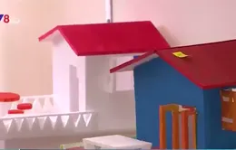 Cắt xốp ghép hình - Sân chơi mới cho trẻ em ngày Hè