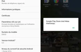 Xperia Z5 không thể vào Google Play Store khi “lên đời” Android 6.0 Marshmallow