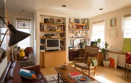 Mê mẩn căn hộ studio nhỏ xinh với nội thất toàn bằng gỗ